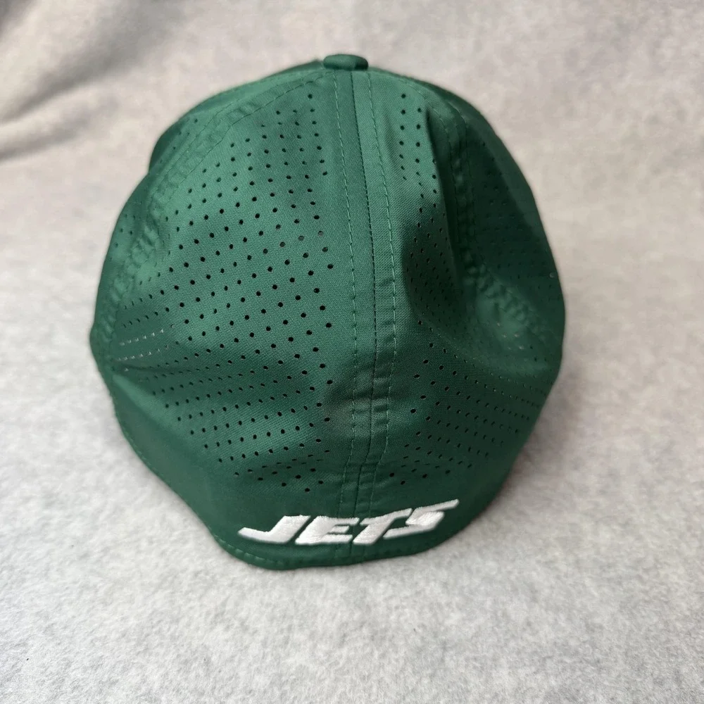New York Jets Hat Cap Fitted Mens Large Green NFL‎ Football New Era 39THIRTY